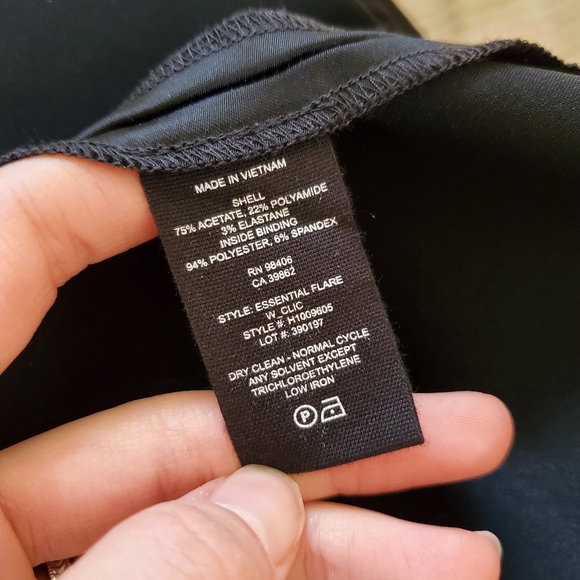 THEORY Black Essential Flare A Line Satin Flouncy Mini Ruffle Dress sz 10 - Picture 9 of 9